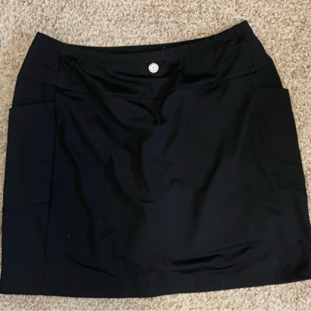 Talbots Classic Black Skort - Picture 3 of 4